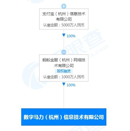 支付寶成立數字馬力公司 拓展社會經濟咨詢服務新賽道